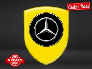 Mercedes Doming Aufkleber Auto Limitiert Stilvoll Design